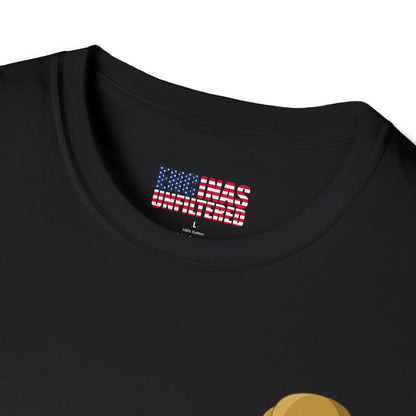 USA Inspired Boxing Gold Logo Encinas Unfiltered T-shirt Without Back Logo