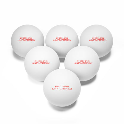 Encinas Unfiltered Ping Pong Balls (6-Pack)