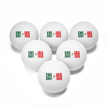 Mexico Inspired Ping Pong Balls (6-Pack)