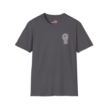 USA Inspired Boxing Grey Logo Encinas Unfiltered Soft T-shirt