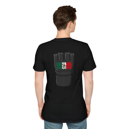 Mexico Inspired MMA Black Logo Encinas Unfiltered Soft T-shirt