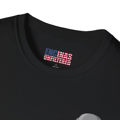 USA Inspired Boxing Grey Logo Encinas Unfiltered Soft T-shirt