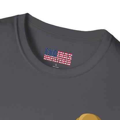 USA Inspired Boxing Gold Logo Encinas Unfiltered Soft T-shirt