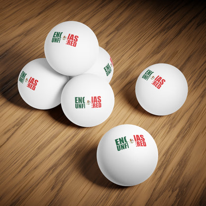Mexico Inspired Ping Pong Balls (6-Pack)