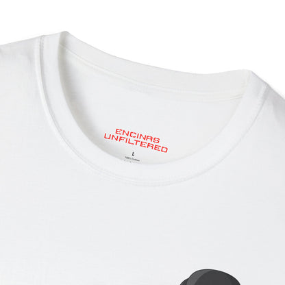 Official Boxing Logo Black Encinas Unfiltered Soft T-shirt Without Back Logo