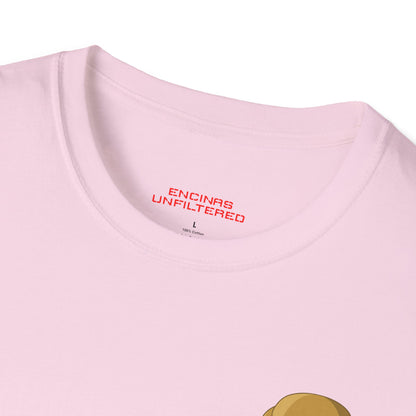 Official Boxing Logo Gold Encinas Unfiltered Soft T-shirt Without Back Logo