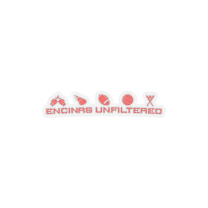Encinas Unfiltered Original Logo Stickers