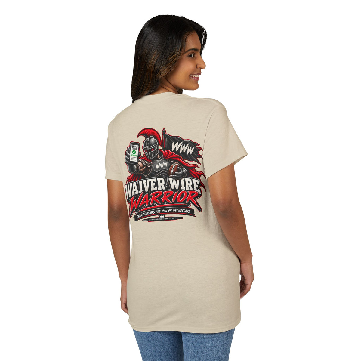 Waiver Wire Warrior Fantasy Football T-Shirt