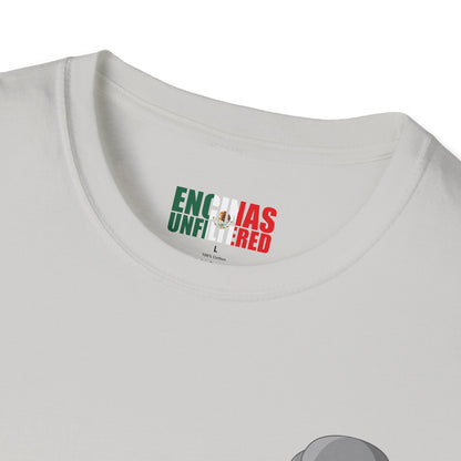 Mexico Inspired Boxing Grey Logo Encinas Unfiltered Soft T-shirt Without Back Logo