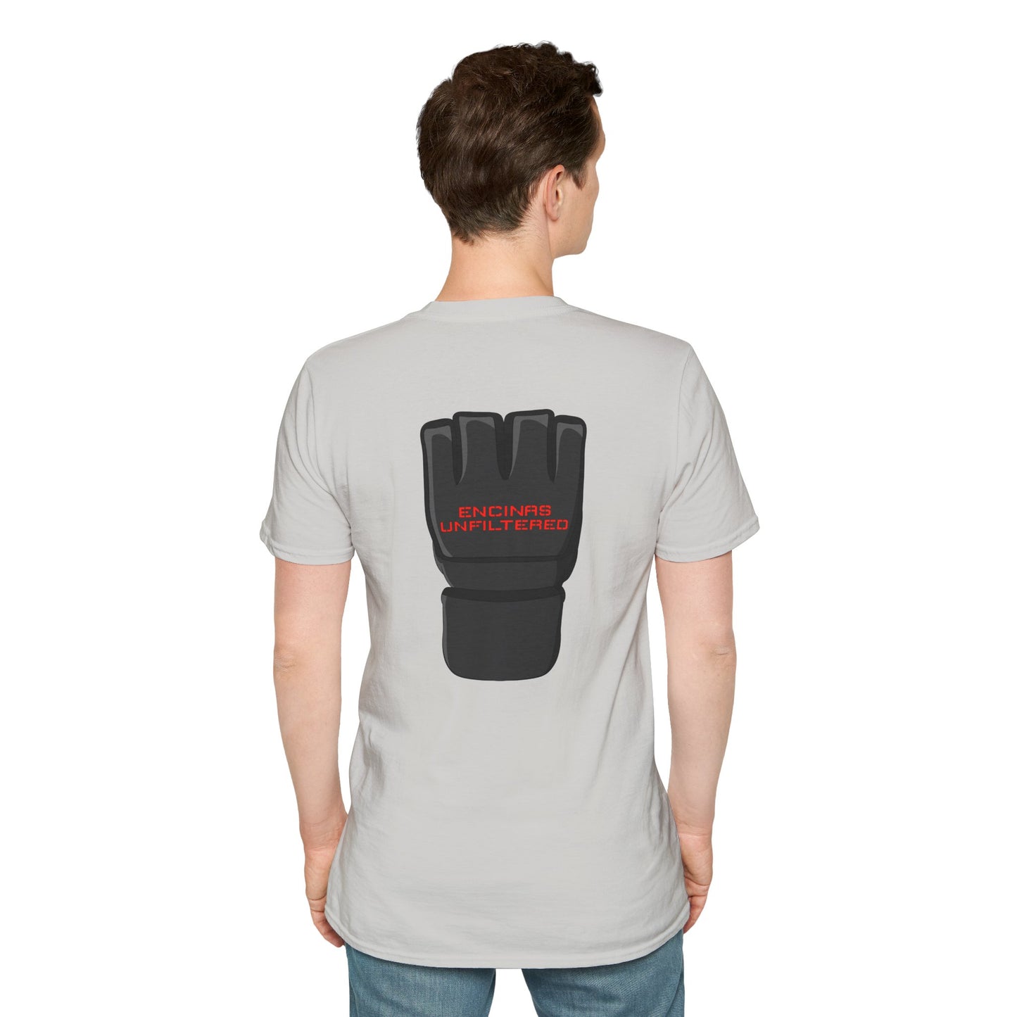 Official MMA Black Logo Encinas Unfiltered Soft T‑Shirt