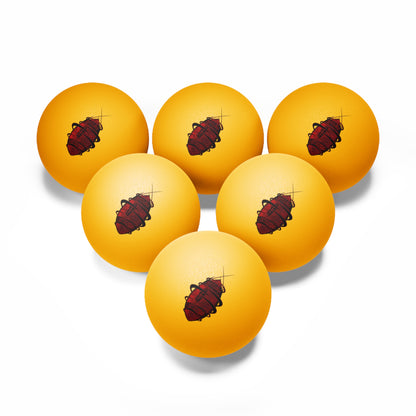 Fantasy Football Encinas Unfiltered Ping Pong Balls (6-Pack)