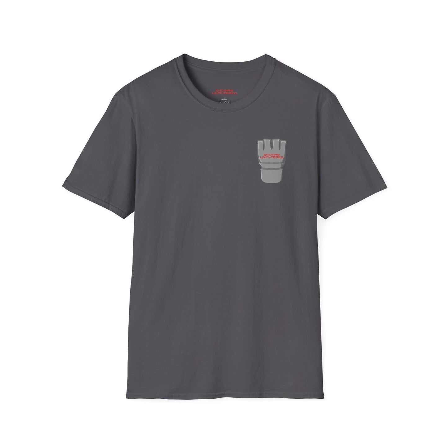 Official MMA Grey Logo Encinas Unfiltered Soft T-shirt