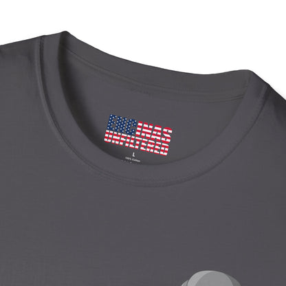 USA Inspired Boxing Grey Logo Encinas Unfiltered Soft T-shirt
