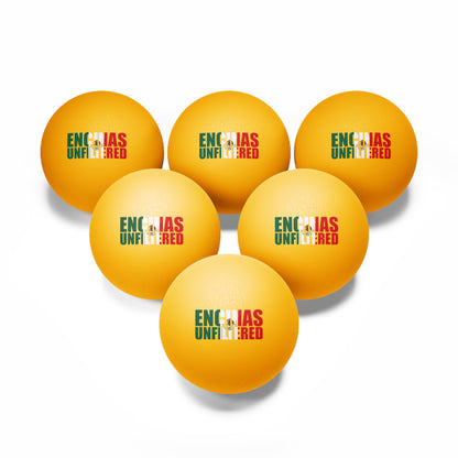 Mexico Inspired Ping Pong Balls (6-Pack)